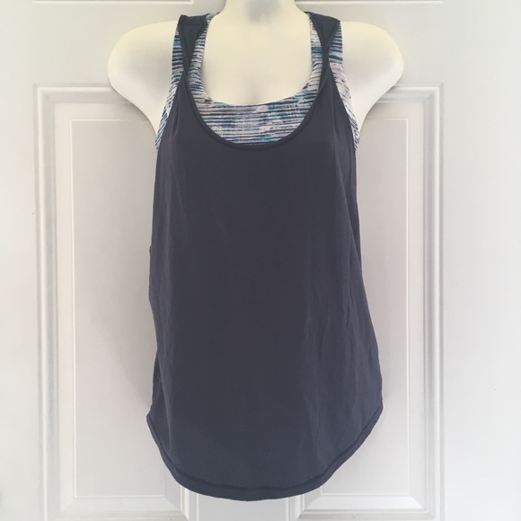 Lululemon Ready & Go Tank Inkwell Blurry Belle 4 - Picture 2 of 8